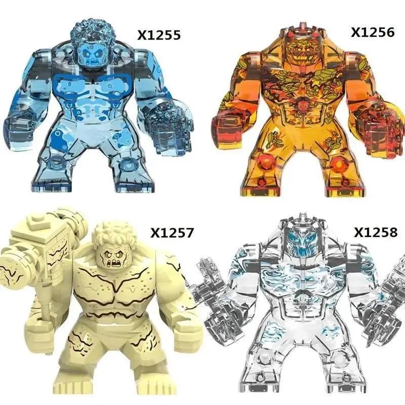 Superhero Mini Building Block Toy – Thanos Venom Spider-Man Hulk Black Panther Action Figure, DIY Toy Gift for Children