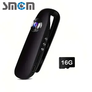 Portable Camera with 16GB Storage Card, 1080P Full HD Wearable Camera, Home and Outdoor Use, Fixed Focus, Hybrid Viewfinder, Cmos Sensor