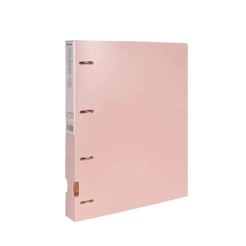 Learning Office Storage 4-Hole Binder Folder, A4 Document Organizer, Exam Paper Holder, Office Supplies, File Management Tool, Desk File Holder