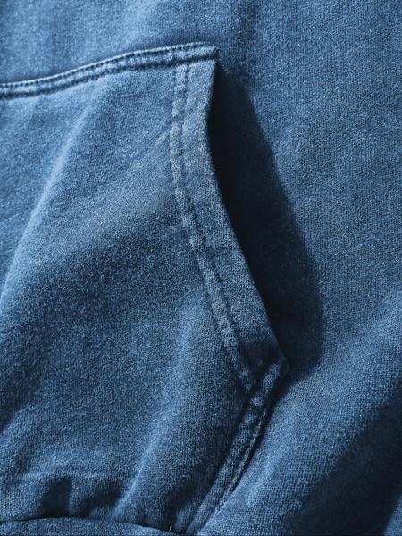 Street life men's graphic print long-sleeved hooded sweatshirt, cotton washed and distressed with pockets loose sports hoodie