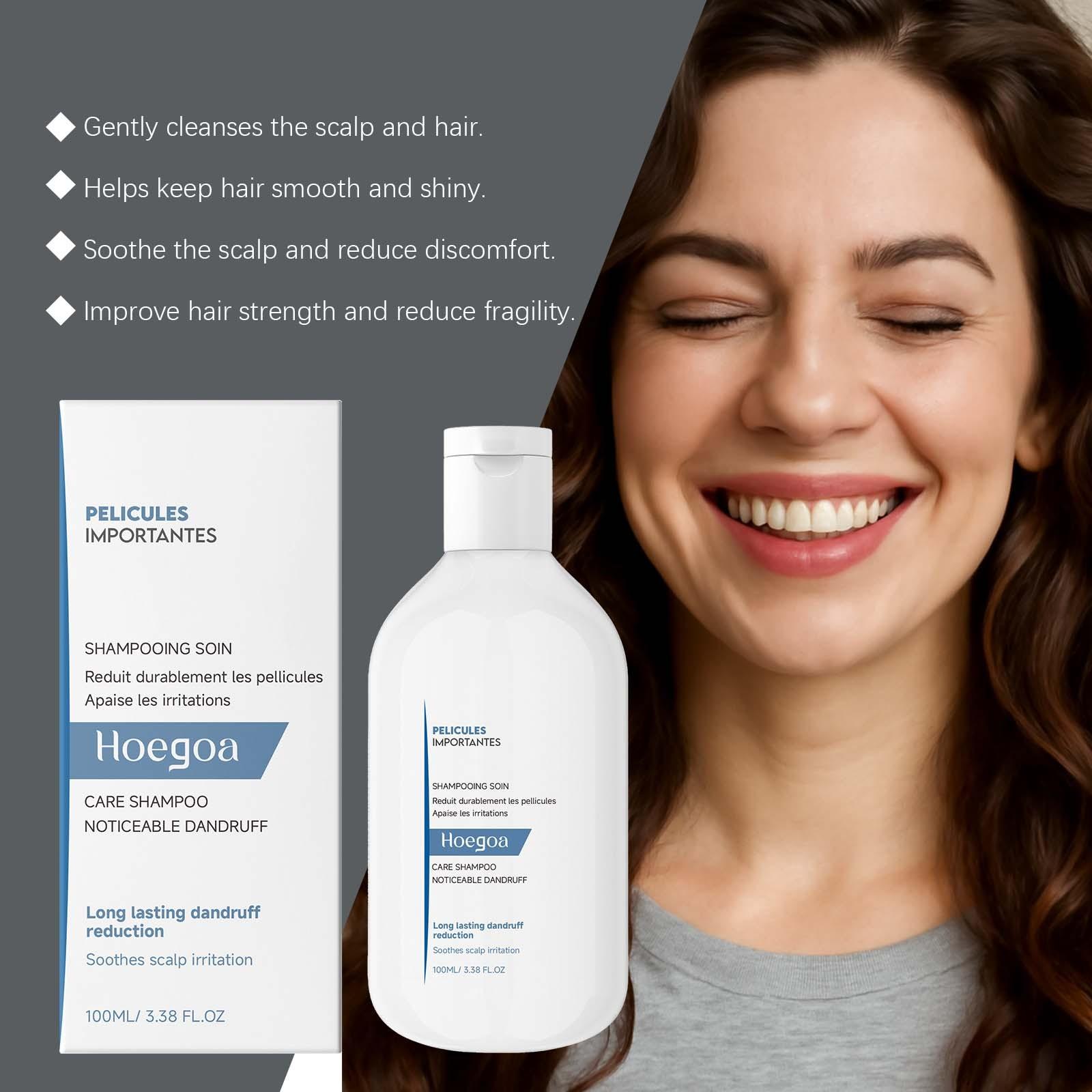 Hoegoa Refreshing Shampoo, Gentle Hair Care, Smooths Hair, Daily Scalp Cleanser, Comfortable Hair Maintenance, Soft and Nourishing