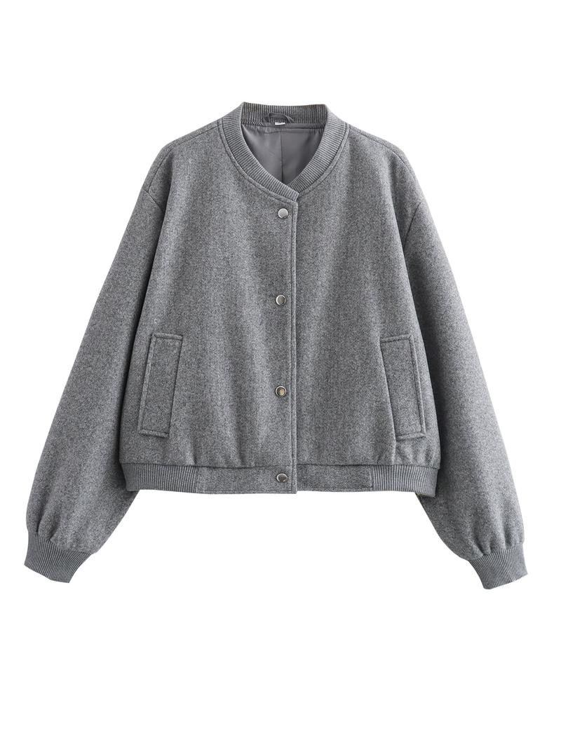 Women's casual jacket, stylish and comfortable design, perfect for everyday wear, a versatile fashion staple for spring and autumn.