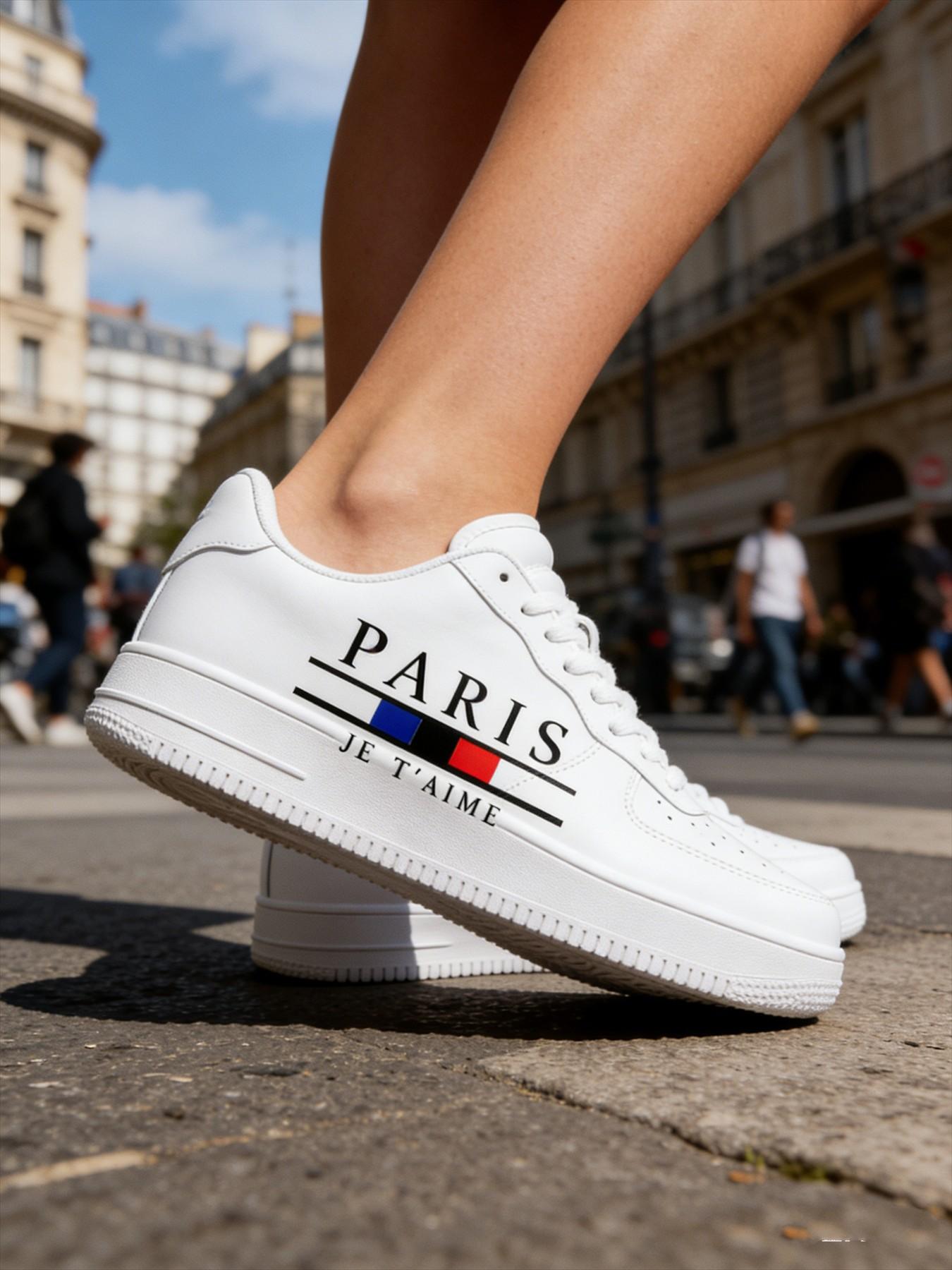 Customizable Sneakers, Unique Design Unisex Board Shoes, Personalized Patchwork Style, Trendy Footwear for Men and Women