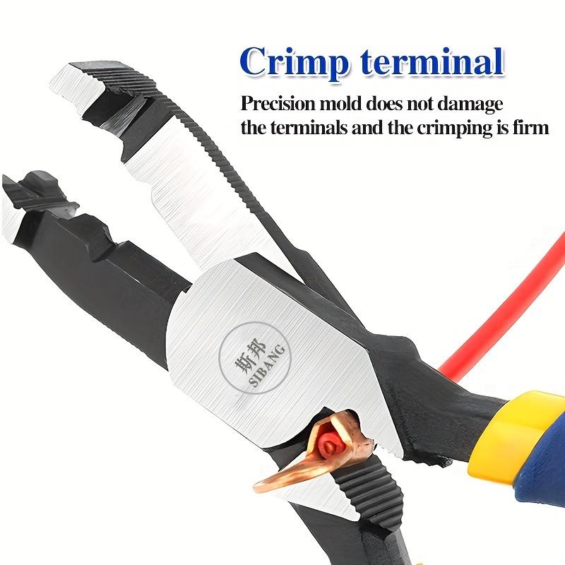 1PC Multi‑Functional Screw Pliers, Special Nail‑Removing Pliers for Rusted & Stripped Screws, Woodworking Pliers for Pulling Damaged, Rusted and Stripped Nails, Ideal for Home Decoration, Industrial Machinery Maintenance and Old Screw Removal