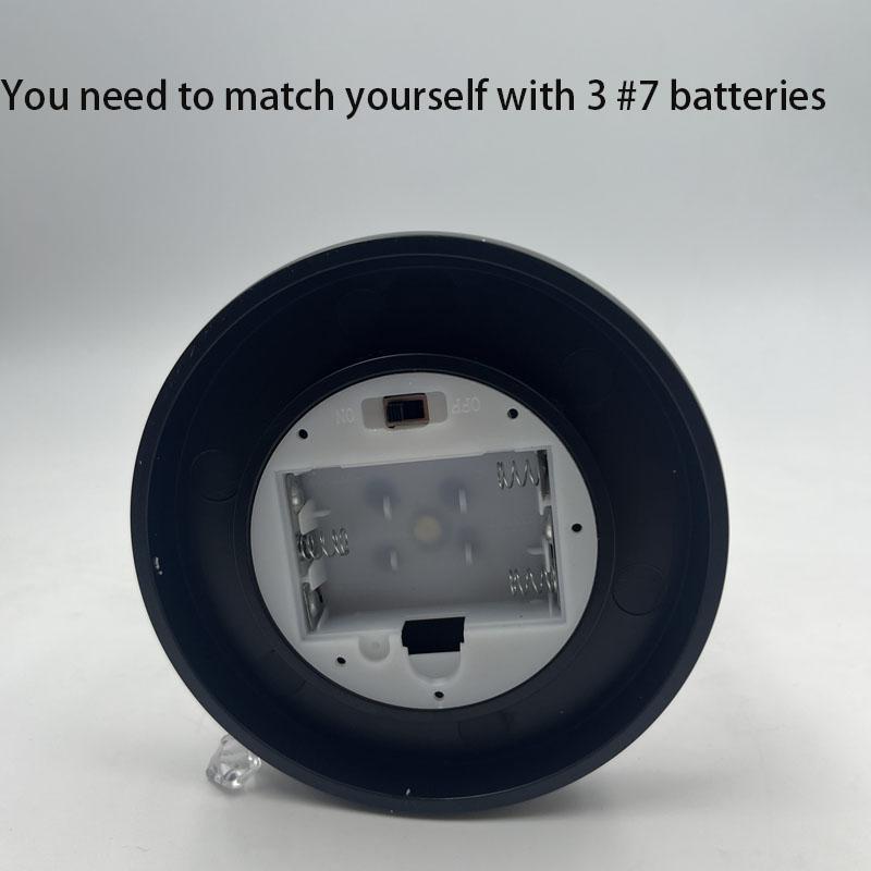 Artificial Flower Decoration for Dressers, 1 Count Sweet Furniture Glowing Glass Dome Flower for Home Decor, Romantic Decorative Flower for Home & Party