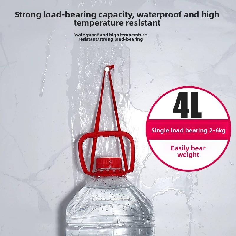 Heavy-Duty No-Drill Adhesive Wall Hooks, Stainless Steel Nail-Free Hangers Heavy-Duty No-Drill Adhesive Wall Hooks, Stainless Steel Nail-Free Hangers