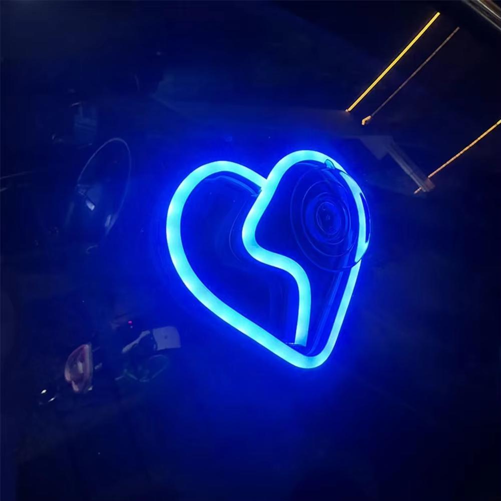 Car LED Window Lights With Remote Control Multiple Modes Window Decoration Atmosphere Lamps Auto Modification Neon Lights Car Stickers