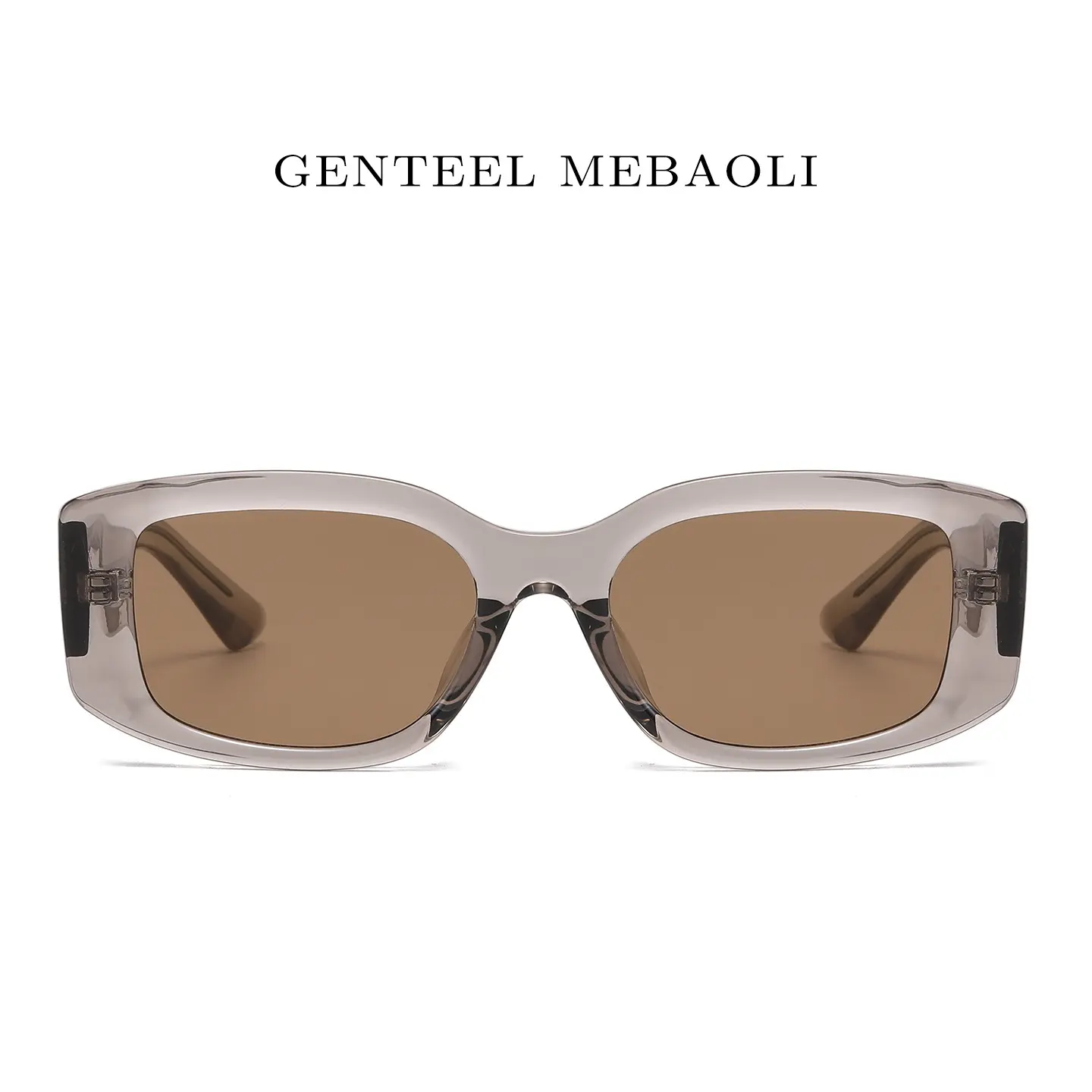Women's New TR90 Plastic Box Shape Sunglasses - European/American High-End Style, CP Pin Hinge, Outdoor UV Protection Personalized Eyewear
