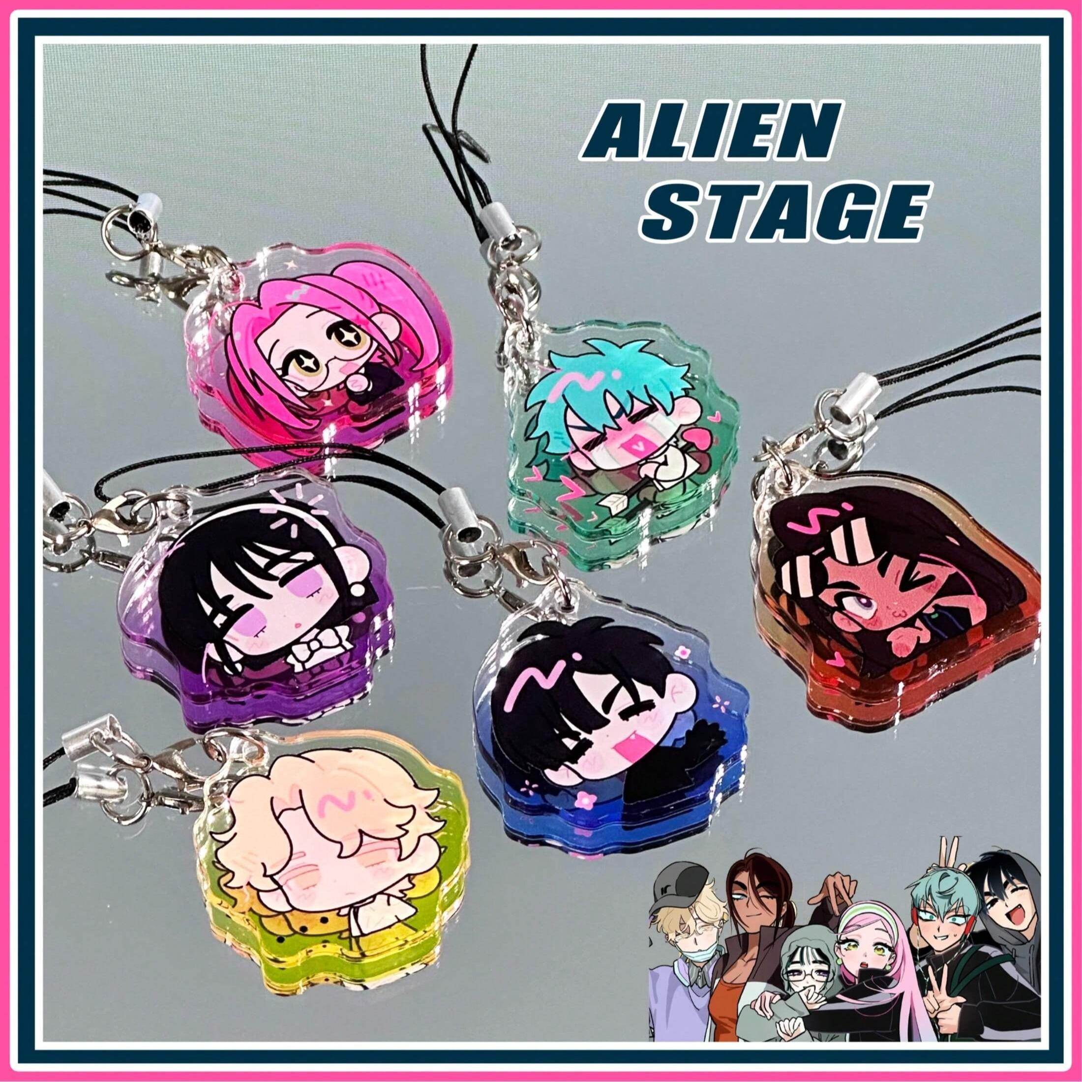 Alien Stage Keychain, Keychain Pendant, Mizi Sua Lvan Hyuna Till