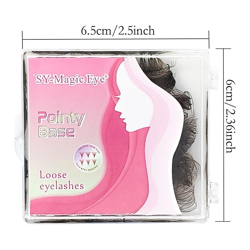 1000 Fans Premade Fans Eyelash Extensions,4D-5D-6D-7D, 0.07mm Thickness, Natural & Volume,8-15mm / Mixed Length, C / D Curl, Loose Fans, Easy to carry, Travel, Daily Commute, Evening Party