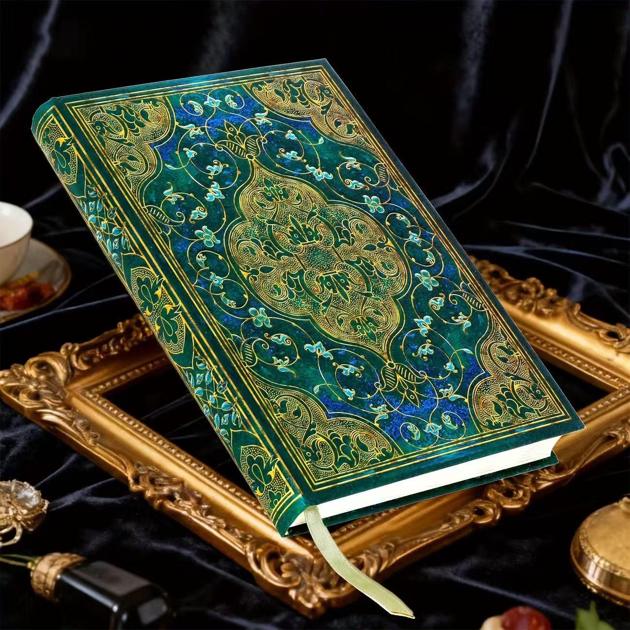 Medieval Vintage Embossed Notebook, Hard Cover Hardcover Journal, Travel Portable Diary Book, Writing and Drawing Pad