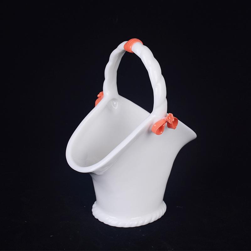 Exquisite Handmade Ceramic Flower Basket New Handcrafted Ceramic Flower Basket Home Decor Ceramic Ornament Gift Exquisite Handmade Ceramic Flower Basket New Handcrafted Ceramic Flower Basket Home Decor Ceramic Ornament Gift