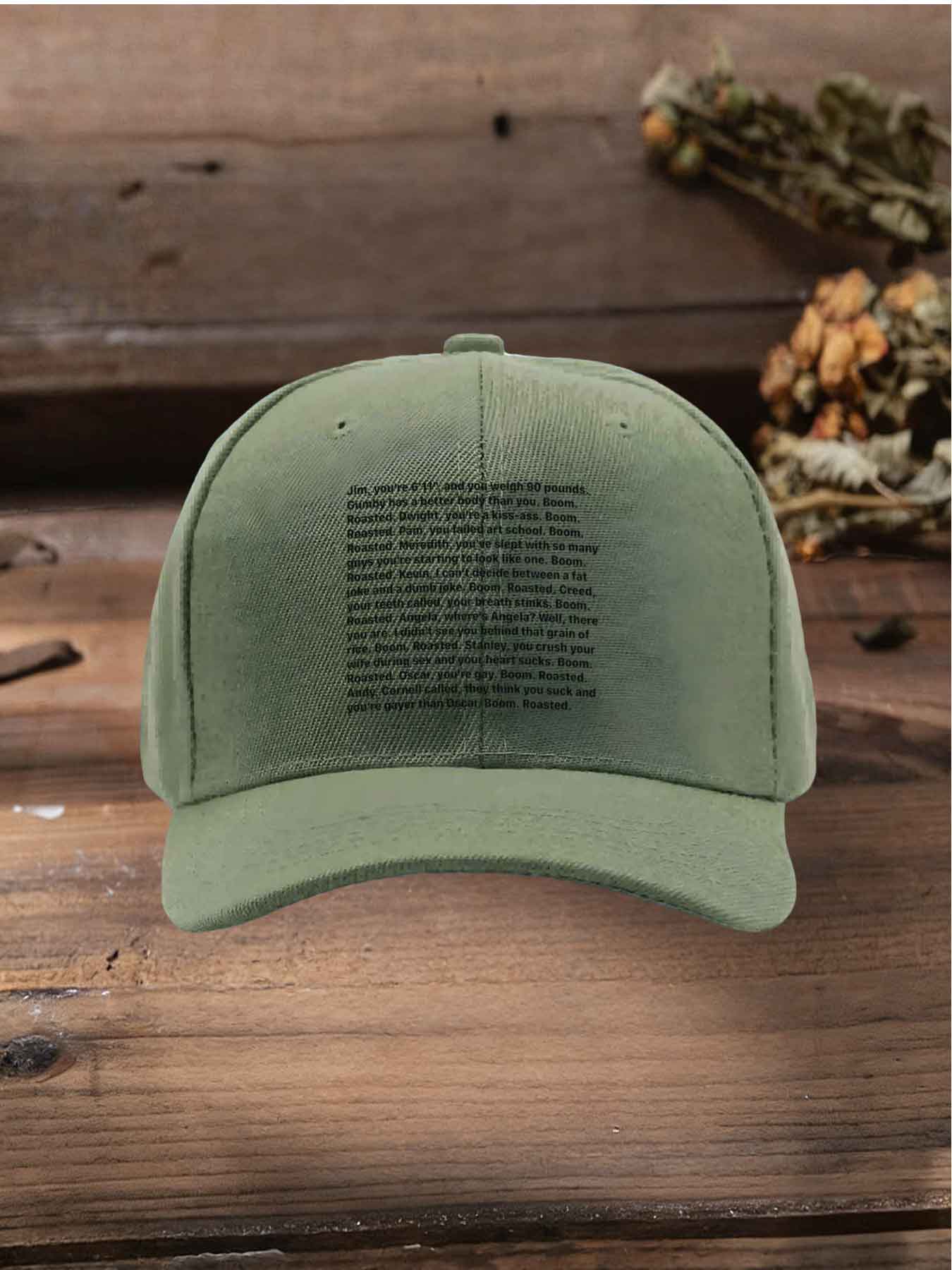 Scott's Boom Roasted Speech 2026 new model Classic Baseball Cap-Adjustable Suitable for Both Men and Women Available in Multiple Colors Comfortable Breathable Hat Suitable for Men and Women