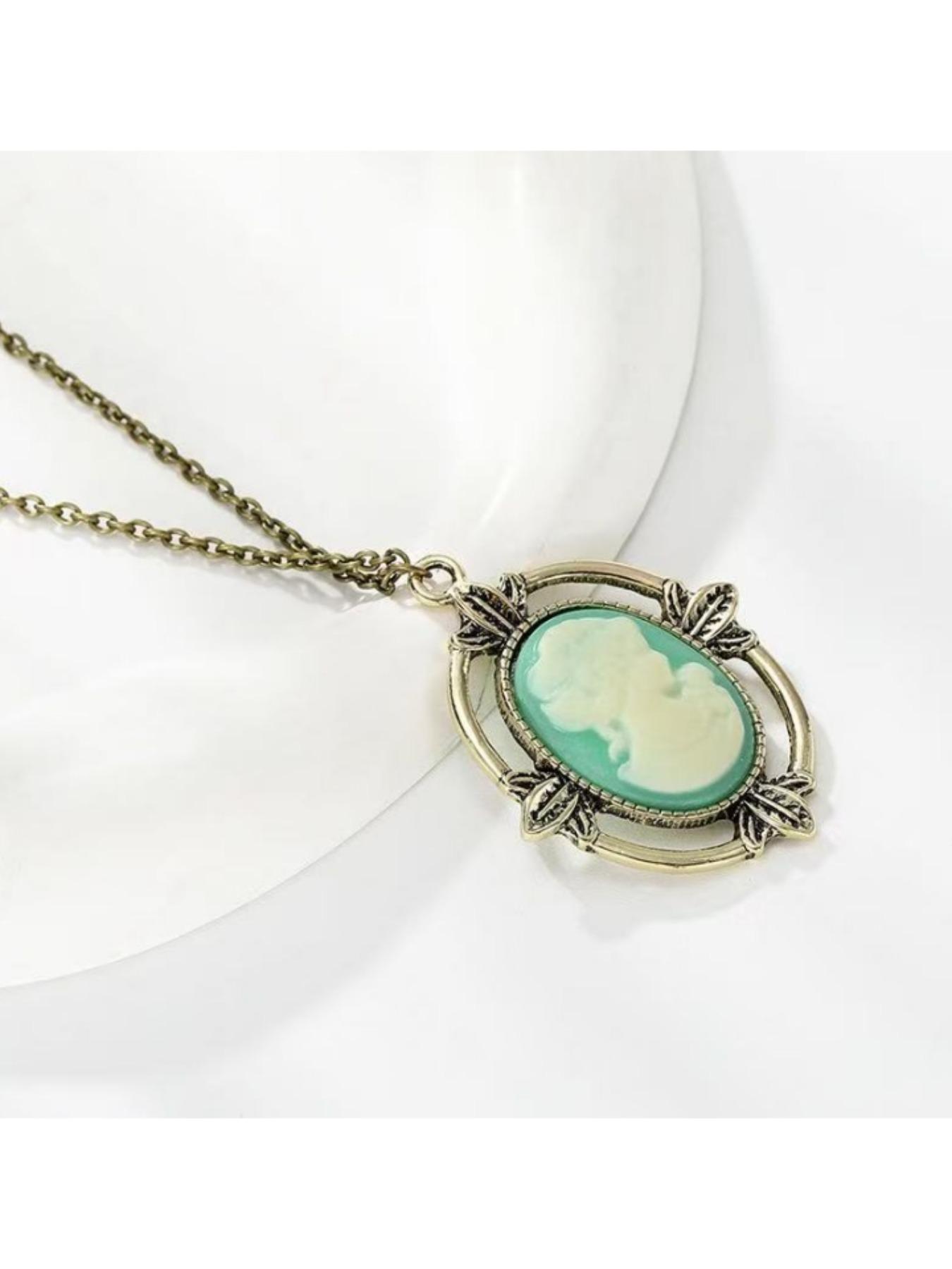 Vintage Alloy Abalone Necklace, Sweater Chain, European and American Style Jewelry, Trendy Accessory, Perfect Gift