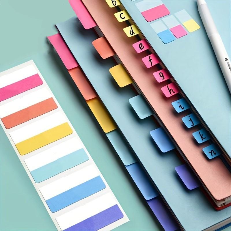 60 Sheets/bag Colorful Index Bible Labels, Learning Record Reading Tags for Easy Navigation, Convenient Study Aids for Organized Reading