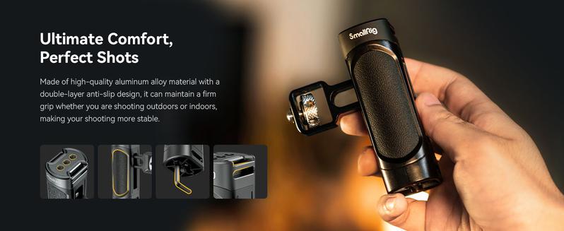 SmallRig Universal Phone Cage, Smartphone Video Rig Kit with Handles, Handheld Filmmaking Vlogging Case Stabilizer for Videomaker, for iPhone for Samsung for Pixel and Other Android Phones for iphone 17 Pro/MAX Selfie Cellphone