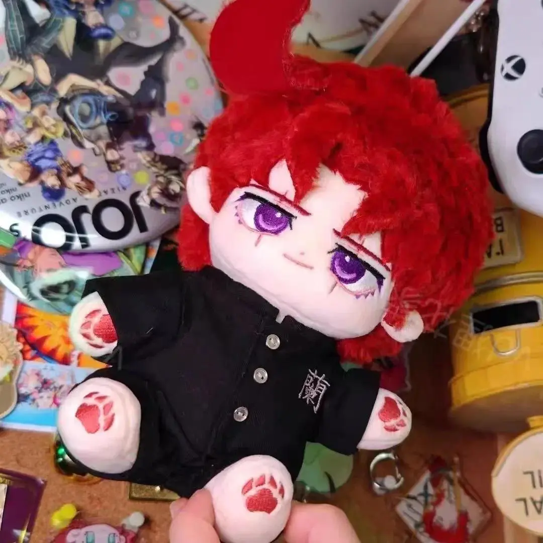 20CM JoJo's Bizarre Adventure Kakyoin Noriaki Plush Doll Toys Cartoon COS Dress-up Children Adults Collectible Cotton Kids Gifts