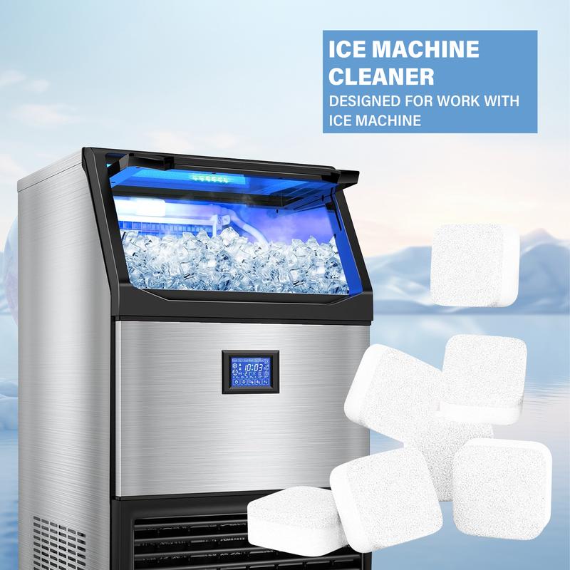 12 Tablets Ice machine cleaner, Ice maker cleaning tablets, Commercial ice machine cleaner, Descaling tablets for ice maker