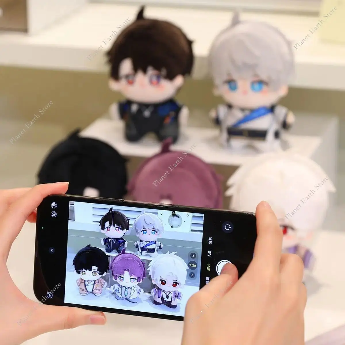 10CM Game Love and Deepspace Sylus Xavier Zayne Rafayel Caleb Kawaii Plush Figure Doll Travel Companion Photo Prop Fans Gifts