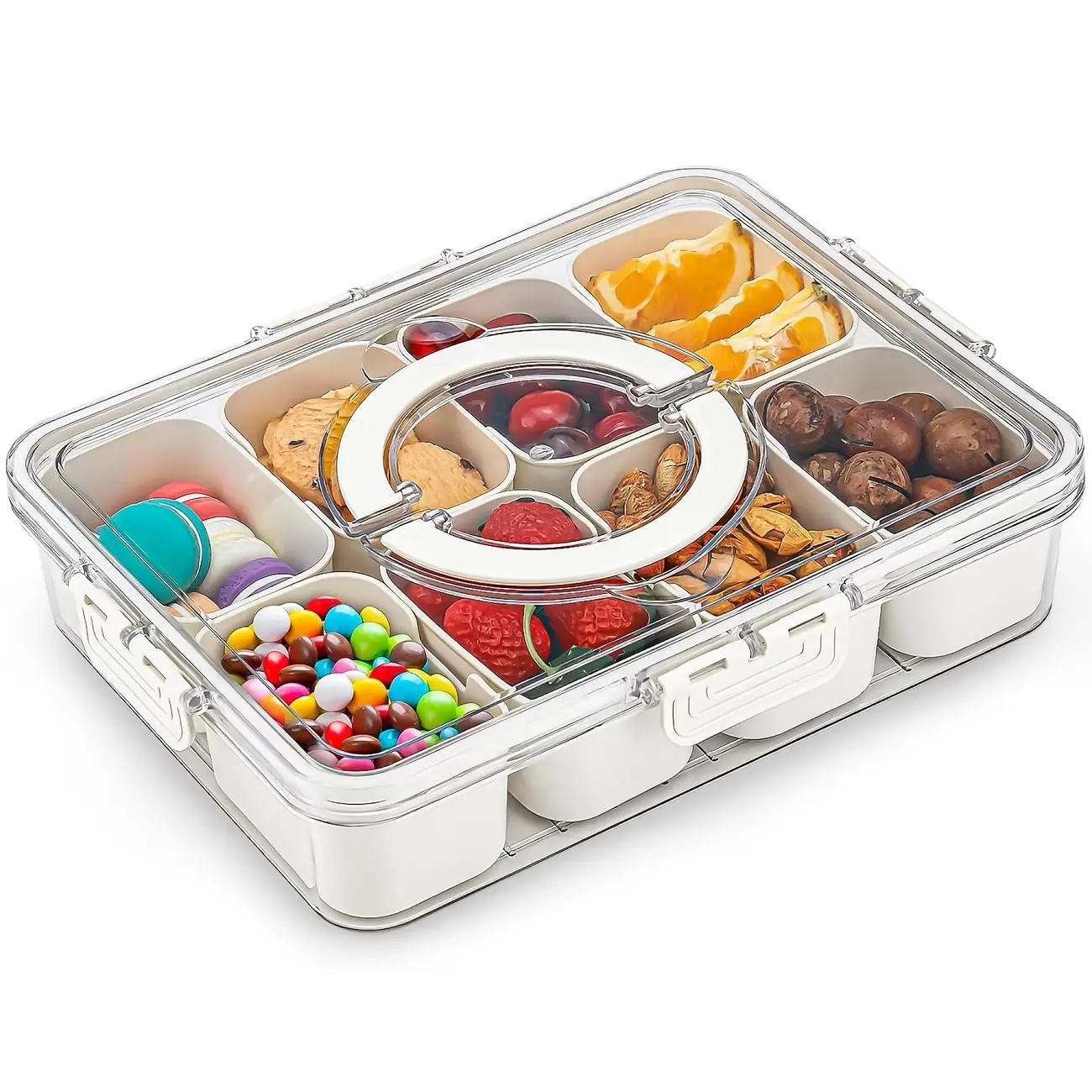 8 compartments