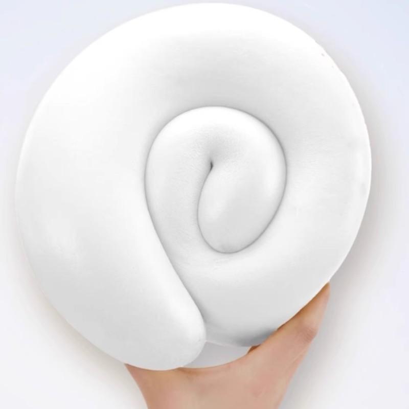 Portable cervical pillow, suitable for travel and home | Ergonomic design, compact and easy to store, comfortable sleep, suitable for desk, car and long-distance flights, slow rebound, machine washable pillowcase