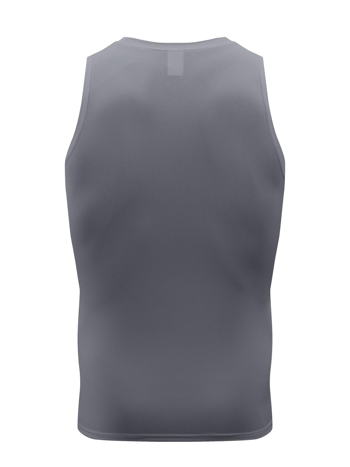 Y2K Compression Tank Top Men Jesus Cross Graphic Gym Workout Running and Fitness Shirt Quick Dry Tight Fitting Muscle Sleeveless Vest