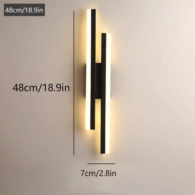 Adjustable LED Wall Light, Magnetic Installation, Energy Efficient, Primary Battery Powered, Ideal for Bedrooms & Living Rooms