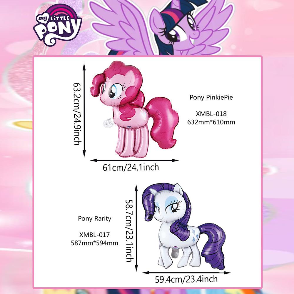 66PCS Hasbro Officially Licensed My Little Pony Balloon Set Applejack ...