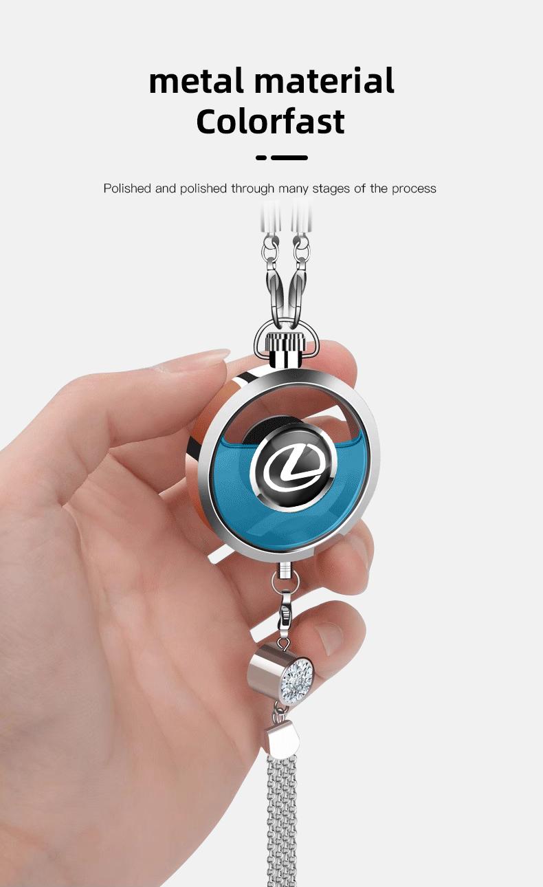 1Pcs Car Perfume Pendant Air Freshener Hanging Perfume Diffuser For Lexus GS IS LS500h ES260 ES300h RX350h NX260 UX260 LM LC RZ450e TX RC CT200h GX550 LX600 LX570 NX350 HS250