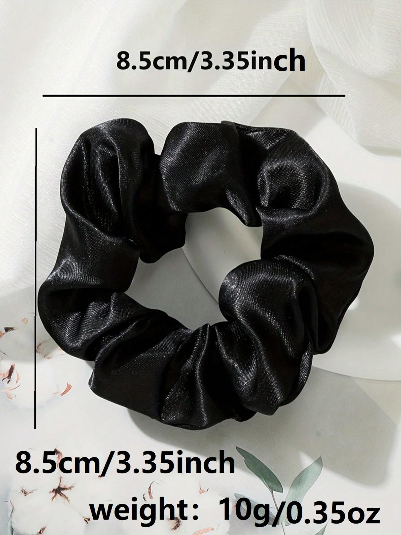 Vintage Satin Hair Tie, Minimalist French Curl Hair Band, Unique Women's Accessory, Essential Fall Fashion Item