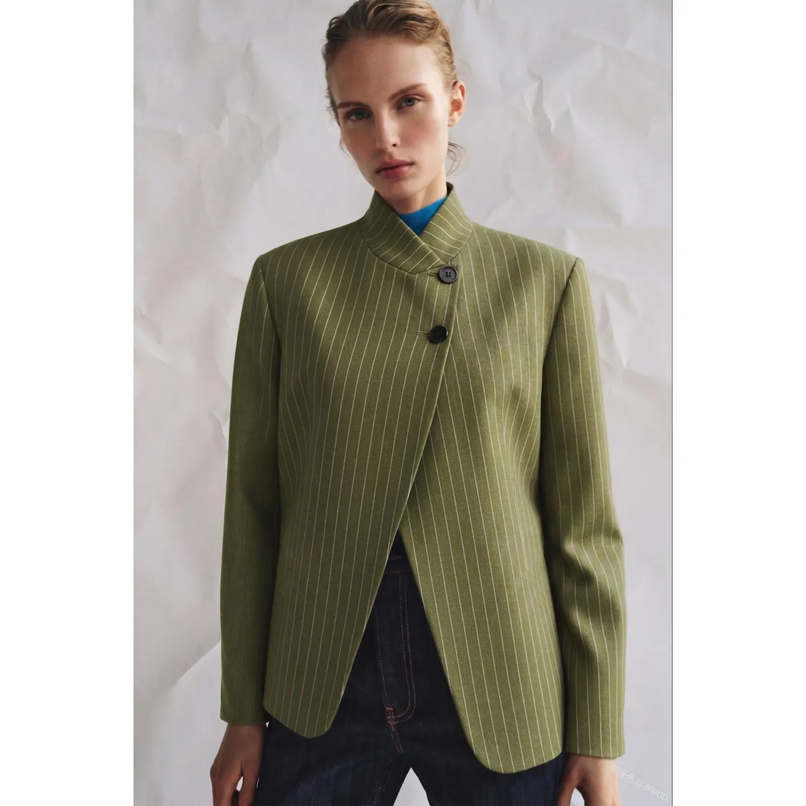 Striped Army Green