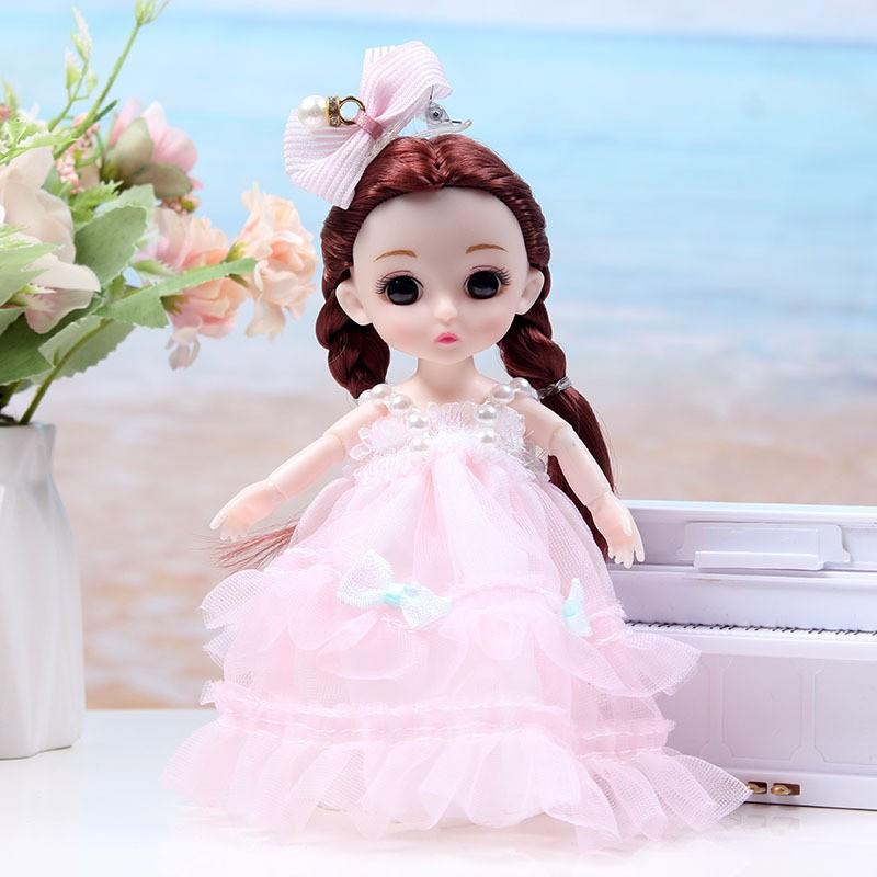 Changeable Doll Princess Gift Set, 17cm Doll Toy, Perfect Birthday Present, Ideal Holiday Gift, Kids' Favorite Plaything