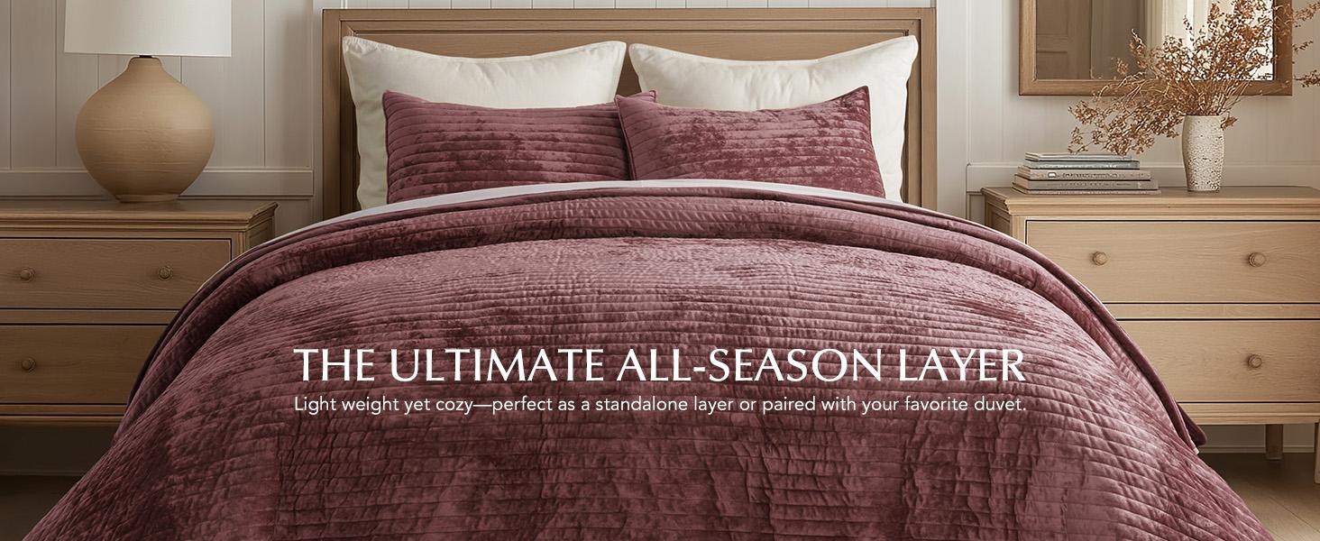 Luxury King Size Velvet Bedding Set - Striped Channel Weave Comforter with 2 Matching Shams, Lightweight All-Season Oversized Polyester Fiber Bedspread, Soft Beige Taupe for Bedroom Decor Luxury King Size Velvet Bedding Set - Striped Channel Weave Comforter with 2 Matching Shams, Lightweight All-Season Oversized Polyester Fiber Bedspread, Soft Beige Taupe for Bedroom Decor