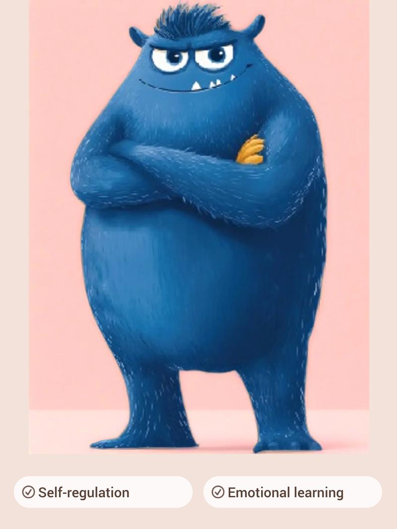 Emotion Monsters Cards with Explanatory Texts Cute Emotion Cards -German English French emotion cards,Self-Regulation Tools Social-Emotional Learning, Mood Management