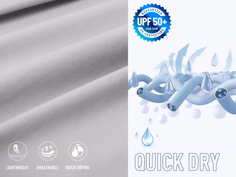 G Gradual Men's Swim Trunks Quick Dry Board Shorts Swimmingshorts with Zipper Pockets Beach Shorts Swimmingtrunks for Men Breathable Swimtrunks