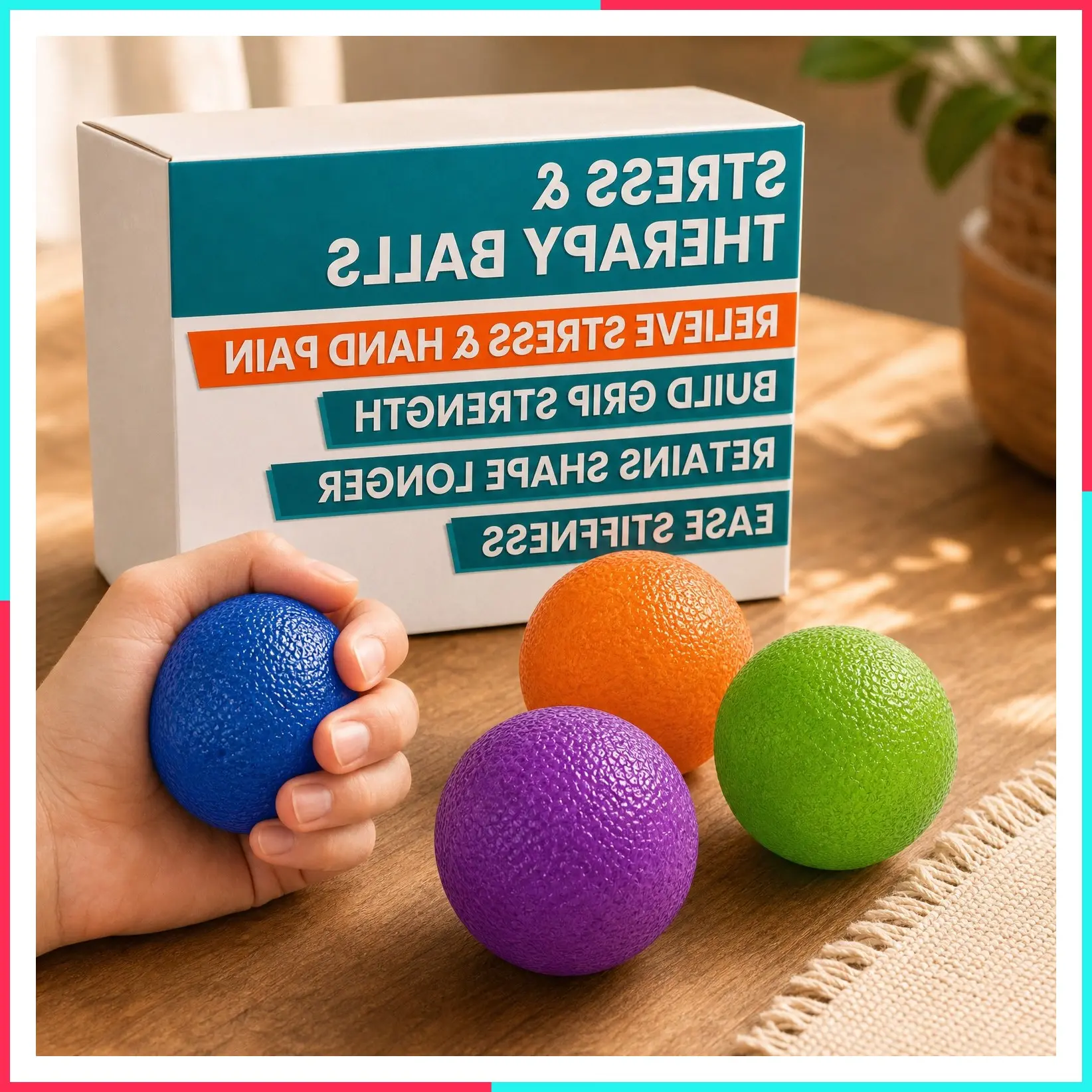 Stress Balls for Hand Therapy, Exercise, Arthritis with Rehab Video