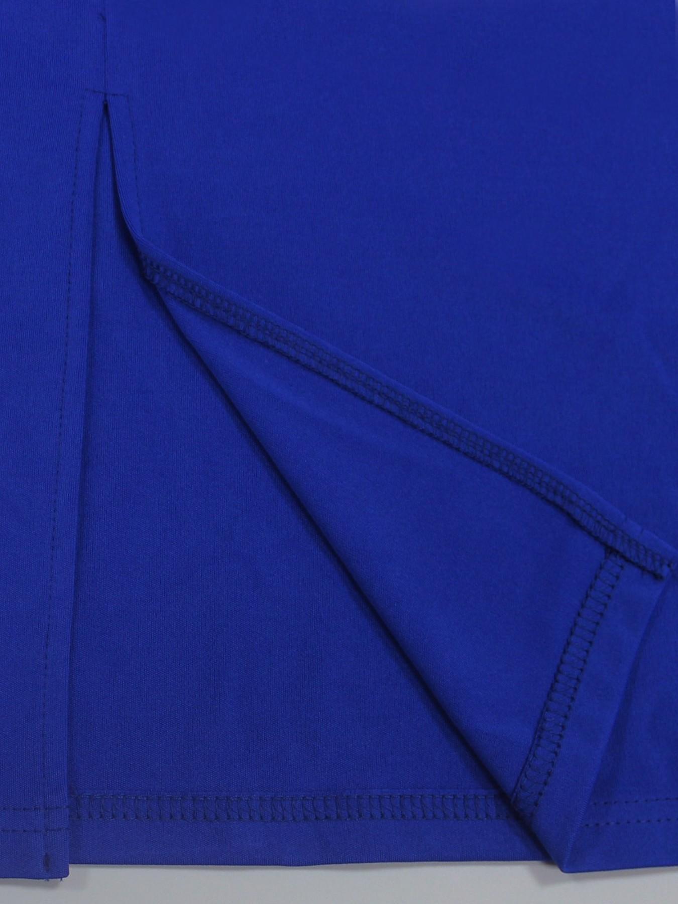 Plus Size Women's Round Neck Seven-Quarter Sleeve Asymmetric Ribbon Waist Dress, Elegant Formal Occasion Gown, All Seasons