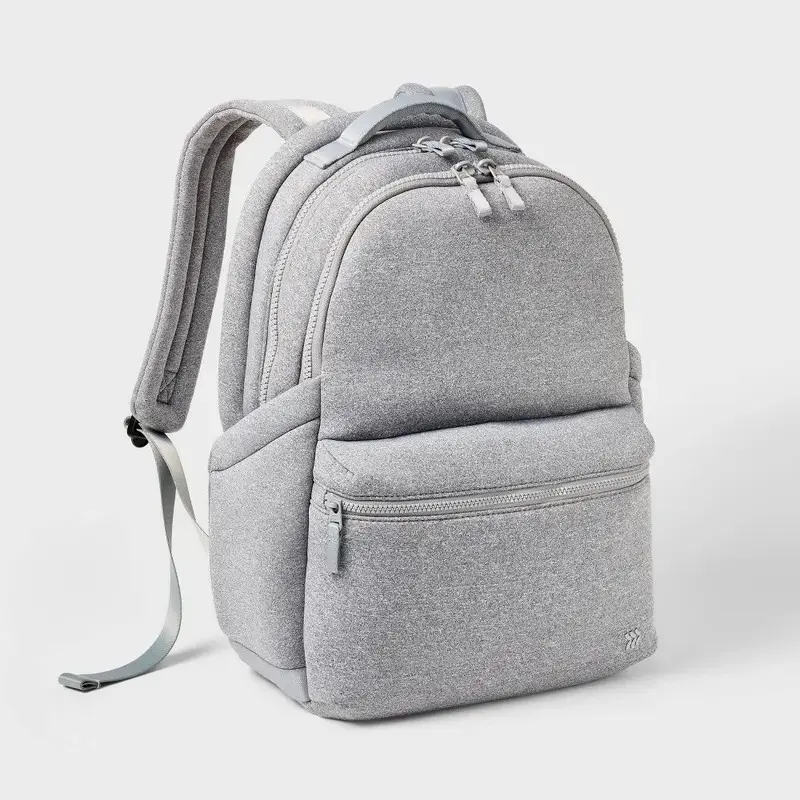 Faux Neoprene 17" Backpack
