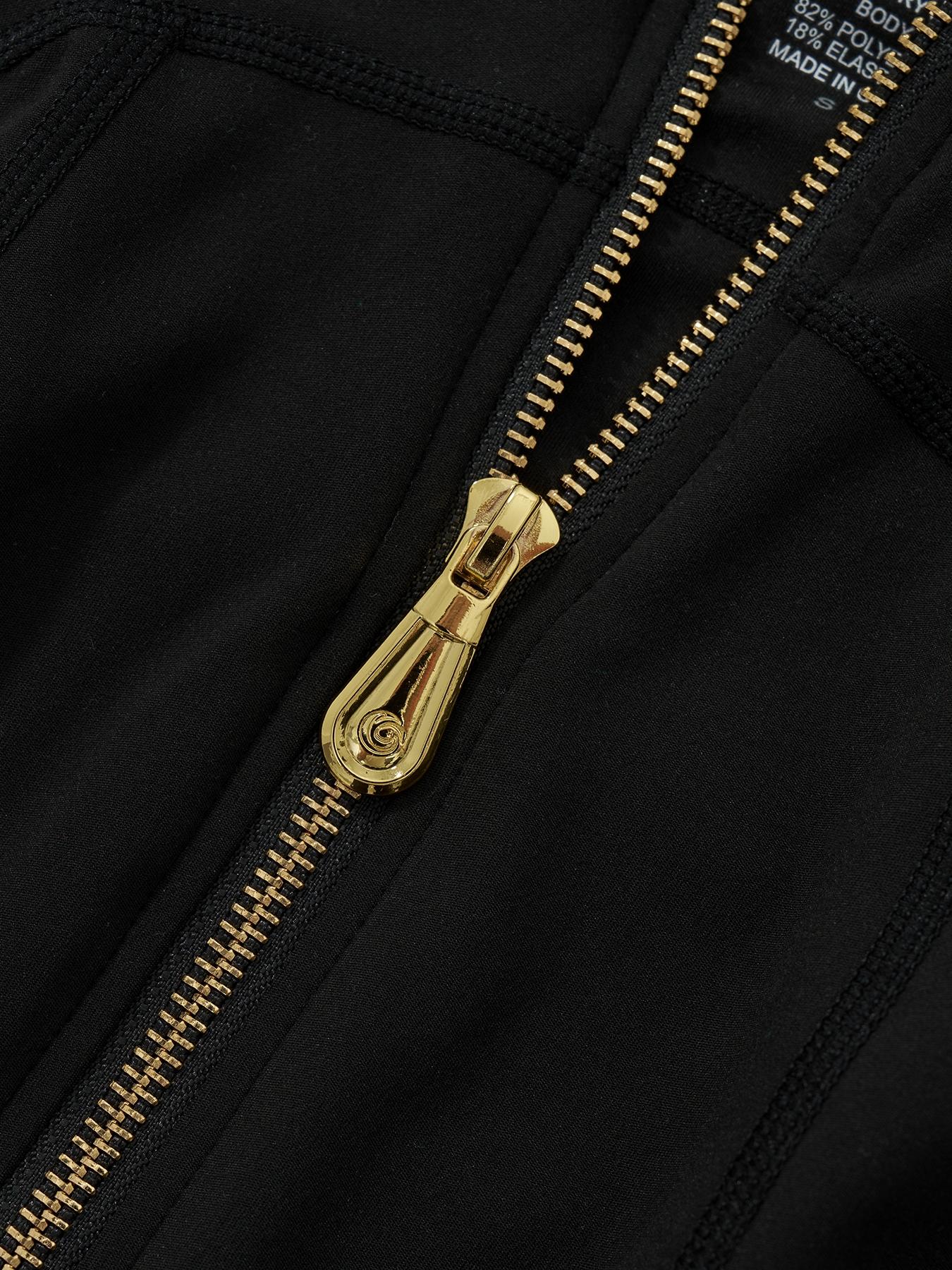 【Golden Zipper】【Gardenia Fragrance】Soft Brushed Women's Sporty Tracksuit Set, Sweatsuit with Pockets , Golden Zipper Jacket with Pockets & Yoga Pants, Thumbholes Design, Casual Wear for Women #fyp#leggings