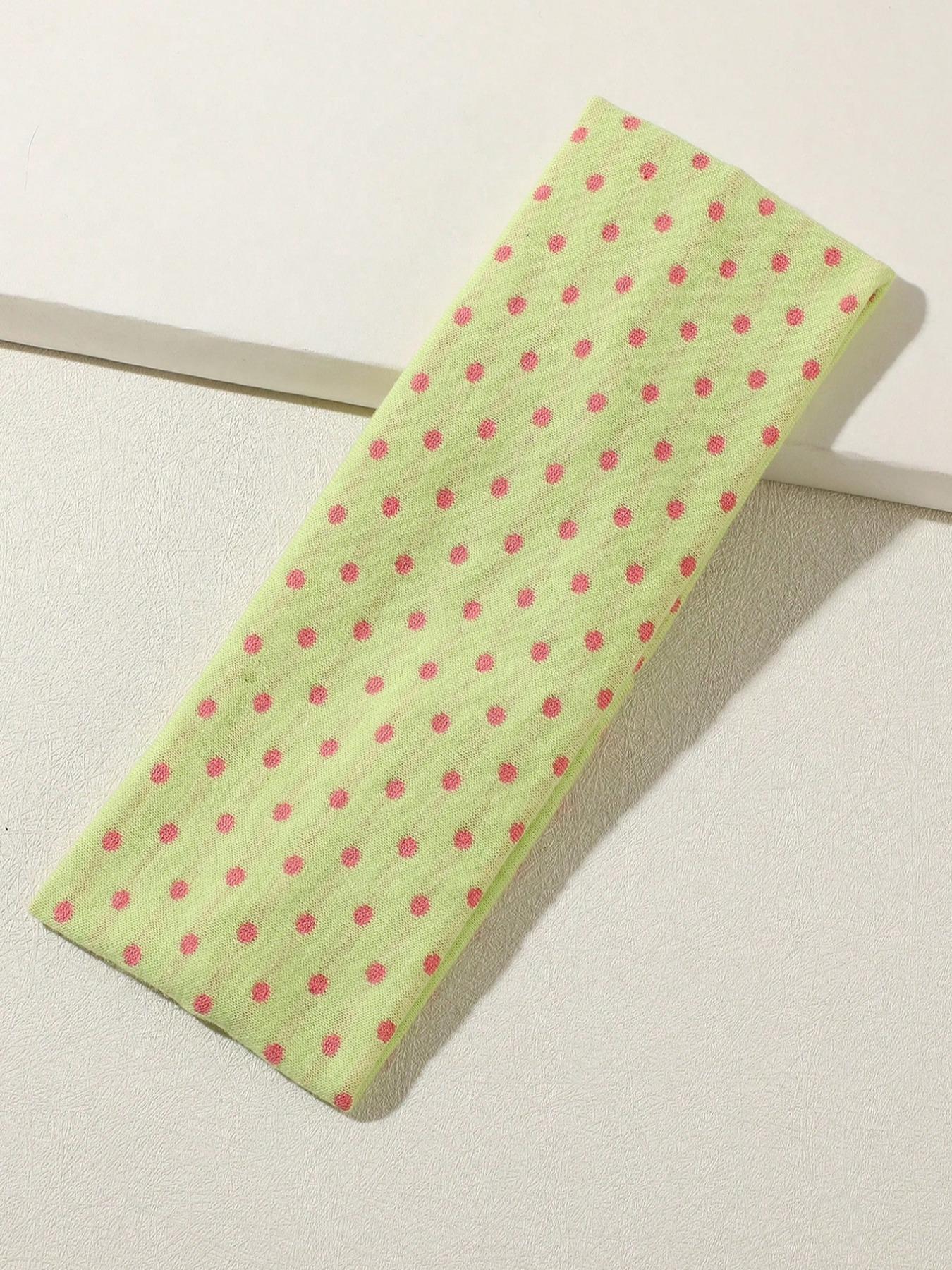 4pcs-Retro-Polka-Dot-Print-Elastic-Sports-Headband-Versatile-For-Daily-Life-Yoga-Outdoor-Activities-Fashion-Accessory-For-Women-Hairband