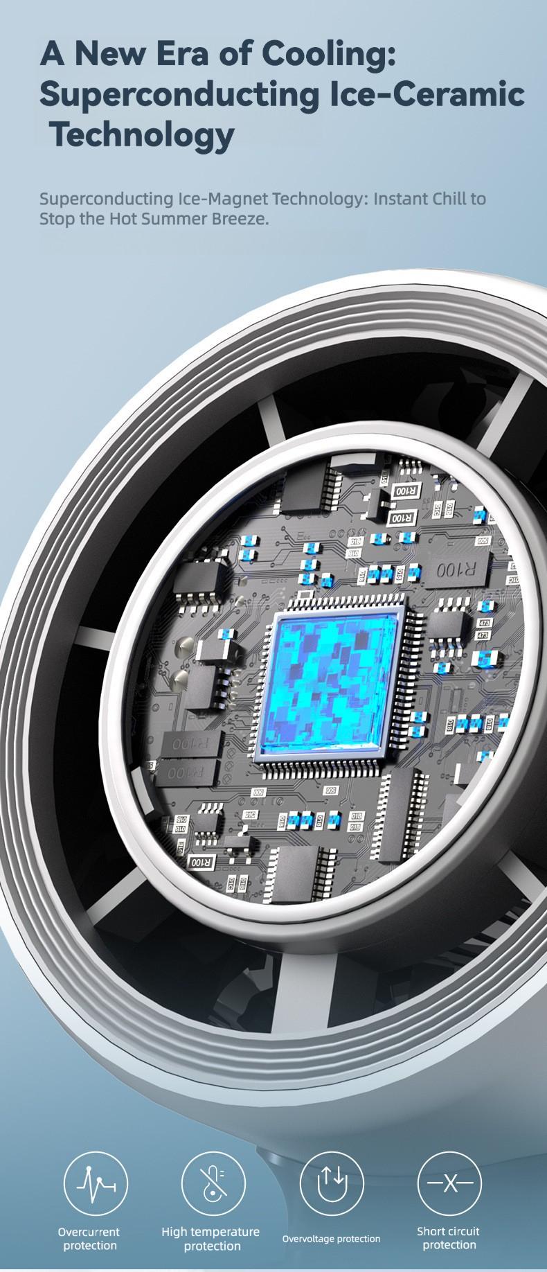 100-Speed High-Power Turbo Fan, Instant Ice Cooling Technology| Portable Handheld Fan with LED Display| Foldable 3-in-1 Design| USB-C Rechargeable Mini Fan| Ultimate Summer Essential & Travel Gadget| Perfect Gift for Her, Outdoor Festivals