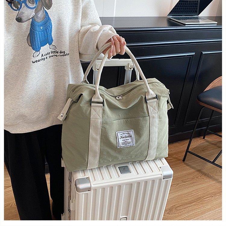 1PC Casual Travel Tote Bag Large Capacity Multi-Functional Handbag Crossbody Bag with Shoe Compartment for Gym Business Trip