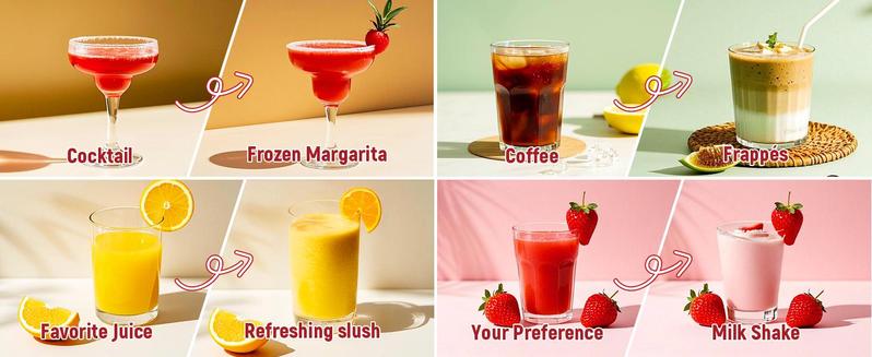 [New Year Gift] WizAura Slushie Machine – Best Party Gift, 54oz No Ice Needed, 6 Preset All-in-One Frozen Drink Maker w/ Auto-Clean & Temp Display | Perfect for Margaritas, Smoothies, Ice Cream, Milkshakes