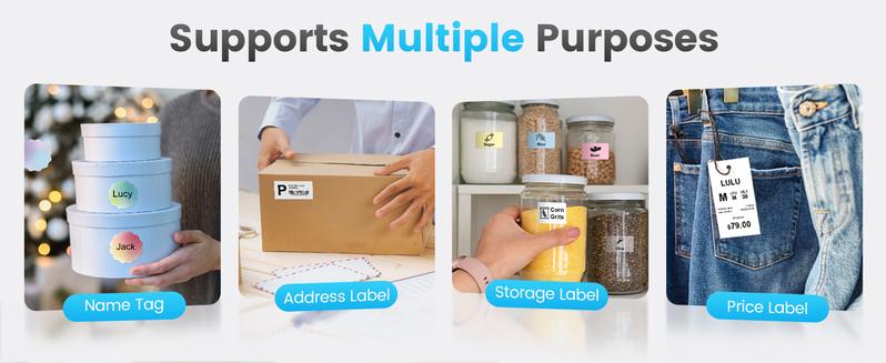 PM220 Label Makers, Bluetooth Portable Thermal Printer, Mini Printer for Study, Office, Mailing,Printing Paper for Phones & PC PM220 Label Makers, Bluetooth Portable Thermal Printer, Mini Printer for Study, Office, Mailing,Printing Paper for Phones & PC