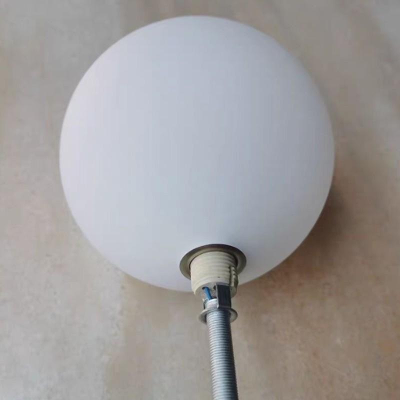 Elegant Glass Globe Light Cover, Diameter 8/15 Cm, DIY Replacement Bulb Not Included, Round Shape, Non-Electric Lighting Fixture