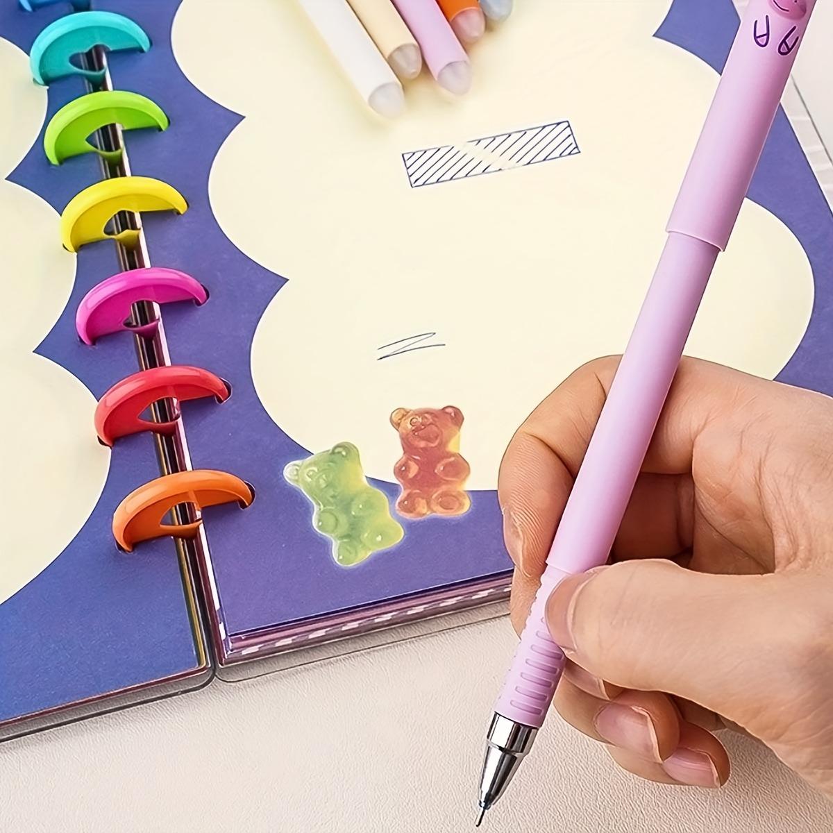 20pcs Erasable Neutral Pens Set, 10 Pens & 10 Refills, 0.35mm Medium Tip, Washable Handle, Office Supplies, Stationery Gift, Back-To-School