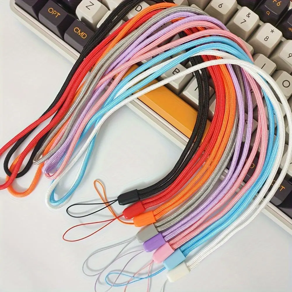 Long Circular Lanyard, Employee ID Badge Strap, Sturdy And Comfortable Neck Strap Suitable for Phones, Cameras, Keys, USB Drives, Work Permits, Name Tags, And Student Ids.