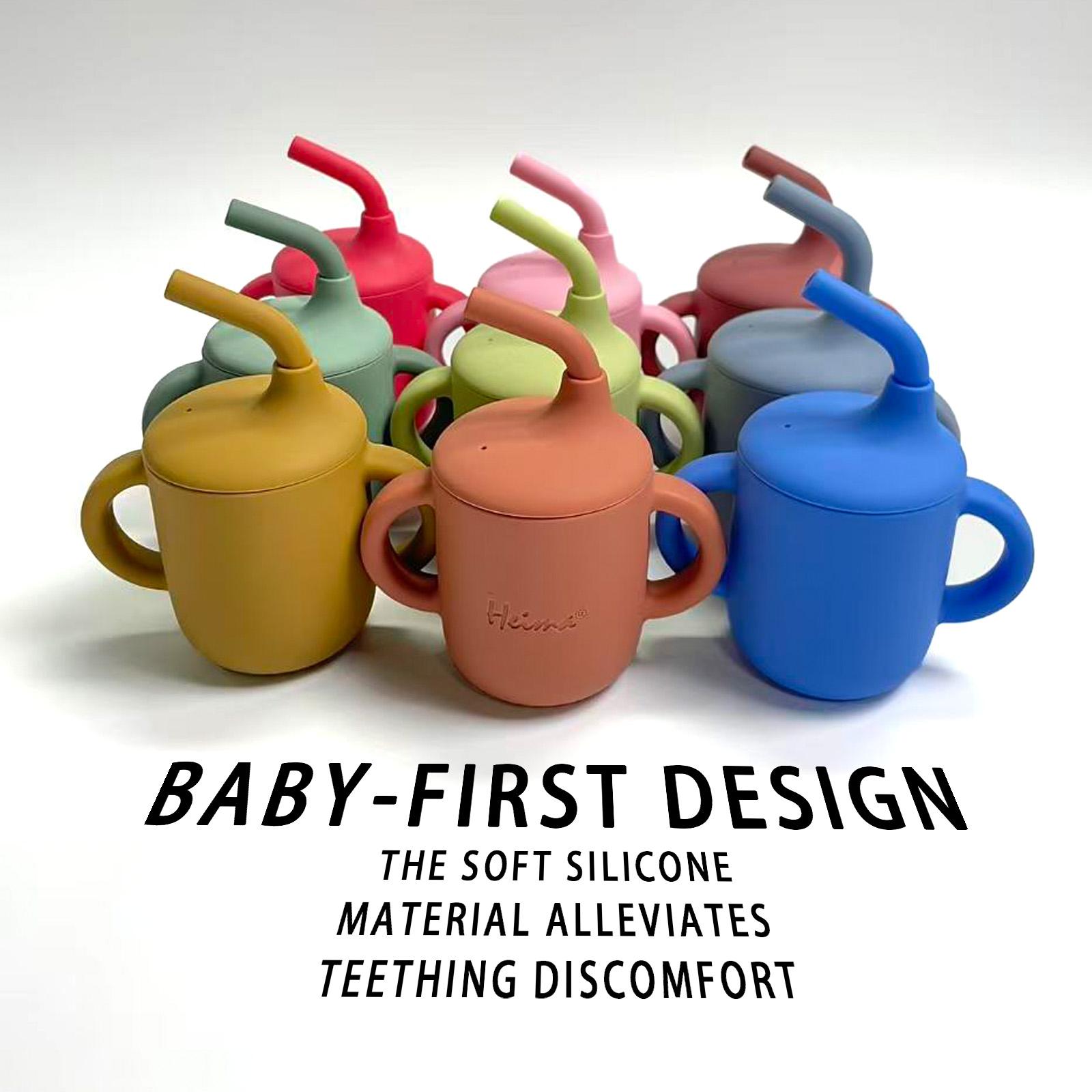 Tiny Silicone Drinking Training Cup with Soft Grip Handle Straw Spill-Proof Lid & Straw Reusable Cup for Baby & Toddler - Easy-Clean Design, Safe for Sippy Cup Transition Motor Skills Development Sippy Cup Easy Clean Baby Feeding Toddlers Drinking Tiny Silicone Drinking Training Cup with Soft Grip Handle Straw Spill-Proof Lid & Straw Reusable Cup for Baby & Toddler - Easy-Clean Design, Safe for Sippy Cup Transition Motor Skills Development Sippy Cup Easy Clean Baby Feeding Toddlers Drinking