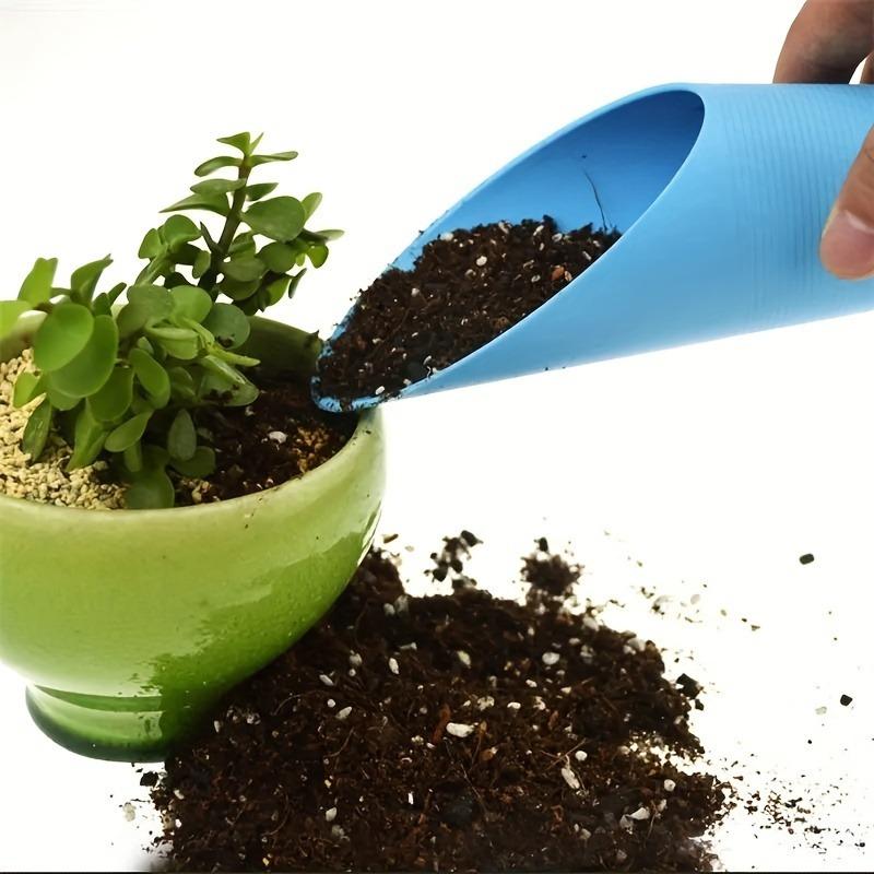 4pcs/set Plastic garden plant cultivation tool, succulent soil shovel, mini succulent planting tool, Portable