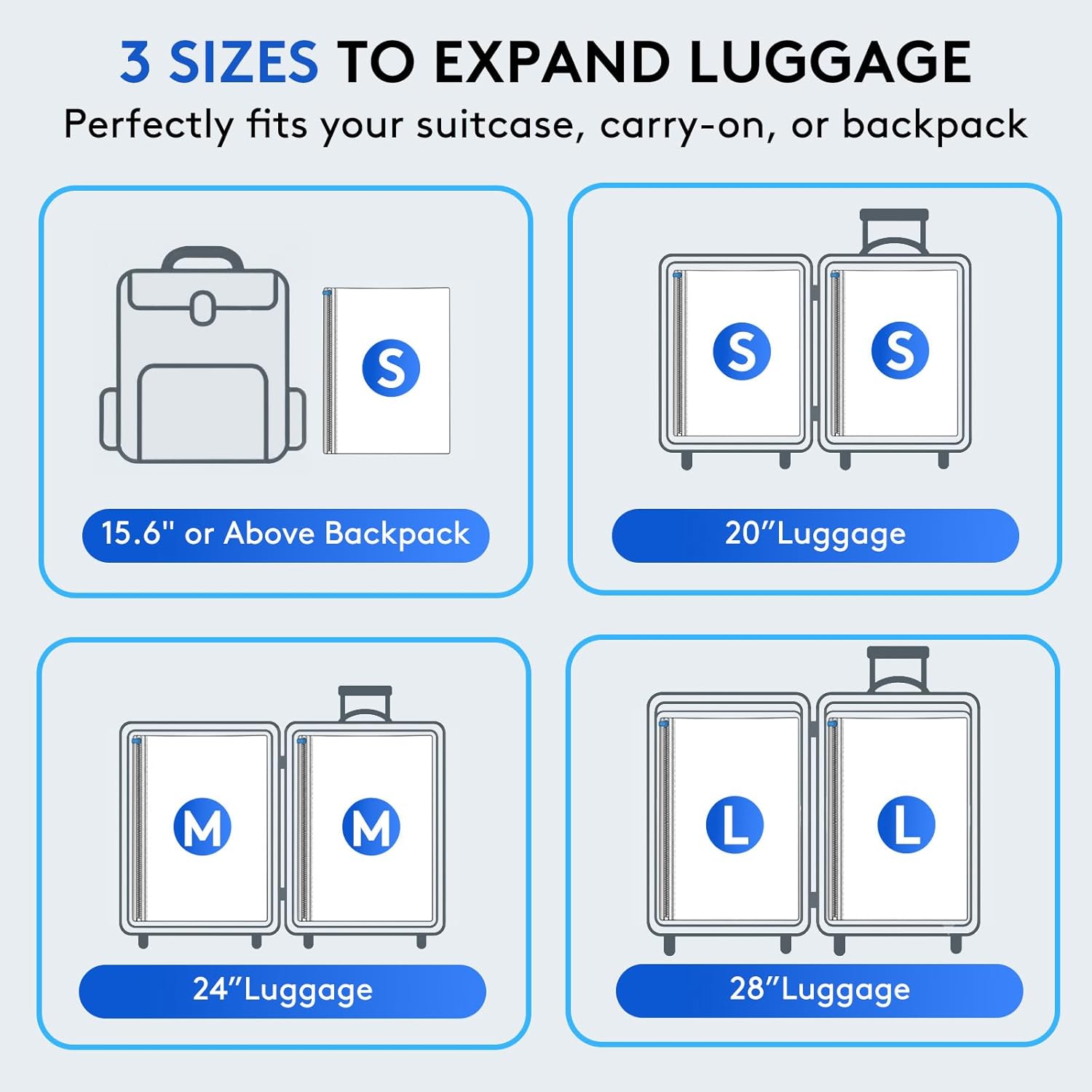Vacuum Storage Bags 15 Pack Cordless Travel Vacuum Compression Bag Set Equipped with Electric Air Pump Space Saver for Clothes Comforters Blankets Travel Home Organization